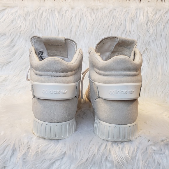 Mens Adidas Tubular Invader Strap Sneakers - Picture 4 of 5